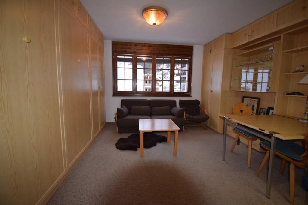 Studio Central Et Chaleureux 1 Zermatt Exteriör bild